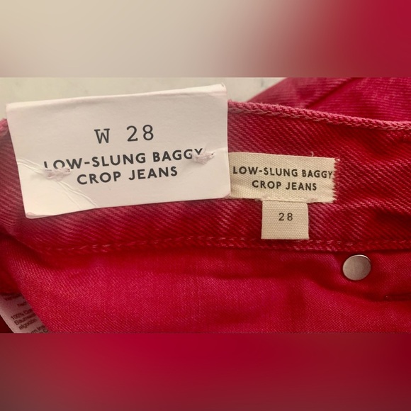 Madewell Low-Slung Baggy Crop NWT - SZ /28 - Picture 14 of 17